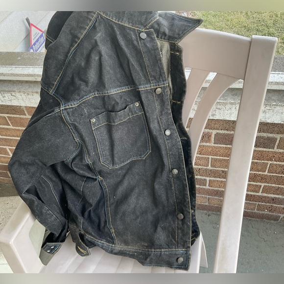 RARE FAT ALBERT AND THE JUNKYARD GANG DARK DENIM PLATNIUM FABU JACKET 4x - Picture 3 of 7